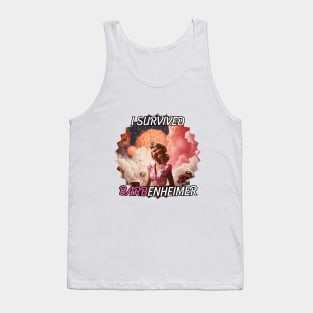 I SURVIVED BARVENHEIMER - Barbie & Oppenheimer Tank Top